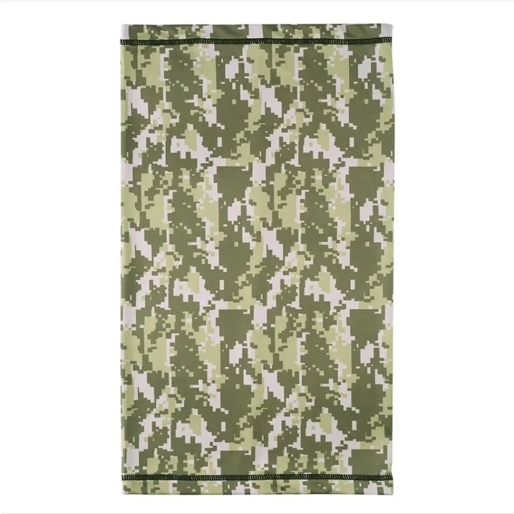 Summer Camo Bandana Neck Gaiter Outdoor CS Balaclava Headwear Tube Scarf US FAST